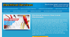 Desktop Screenshot of 247electrician.info